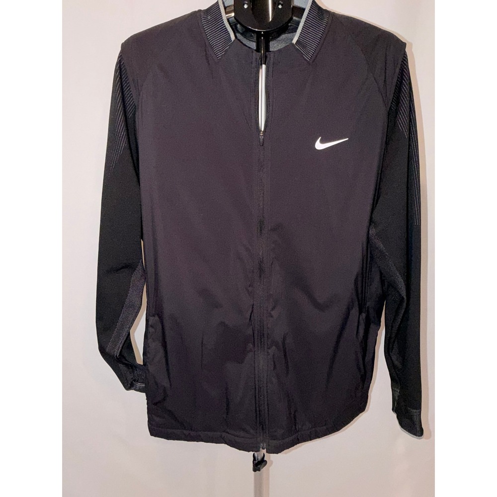 Nike Golf Hyperadapt Aerolayer Jacket Black Full Zip Mens XL